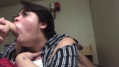 femboy just really likes to deepthroat, ok. i don't have a problem - 1 image