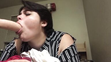 femboy just really likes to deepthroat, ok. i don't have a problem - 13 image