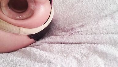 I stretch my Ass Pussy with my glass Plug - 11 image