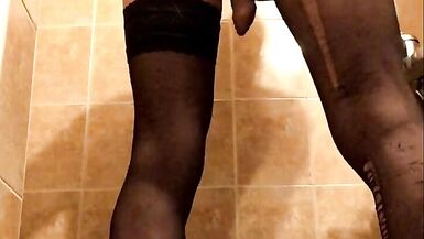 Toilet Slut Sessions - White Wig - 10 image