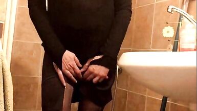 Toilet Slut Sessions - White Wig - 4 image