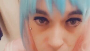 Cute Pink Bikini Cosplayer - 7 image