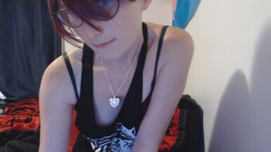 *No Audio* Post Op Trans Girl Misses Your Dick - 1 image