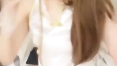 Asian ladyboy is a super masturbator wanking her cock till she cums - 3 image