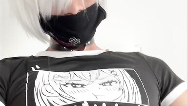 Femboy neko solo sex - 4 image