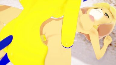 A Crossing - Isabelle creampied by Ankha - Japanese Hentai - 7 image