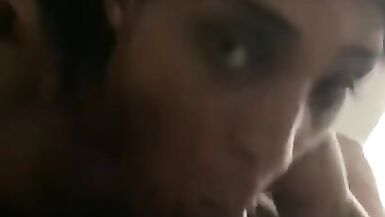 Lightskin trans eating my dick up - 15 image