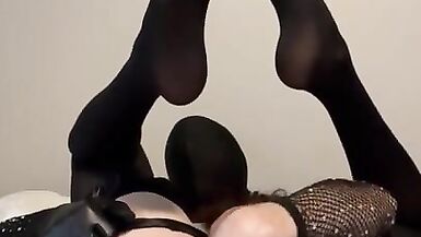 Sissy playing with her toys and anal fisting - 14 image