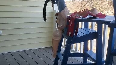 DeeDeeSlut69 in a Pink Skirt and White Top - 7 image