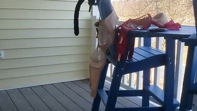 DeeDeeSlut69 in a Pink Skirt and White Top - 8 image