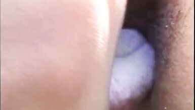 Juicy blonde t-girl banges her cock-loving boyfriend behind the mansion - 9 image