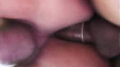 Cute fair-haired tranny got her chocolate eye polished with hard tool in the forest - 7 image