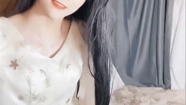 cute ladyboy pissing, masturbate and cumming on her hands for her fans - 3 image