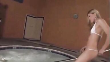 Sexy little white Sheboy LOVES her Boyfriends BBC - 2 image