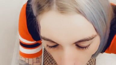 Sexy Sports Babe was to Suck Cock and Get Fucked - 5 image