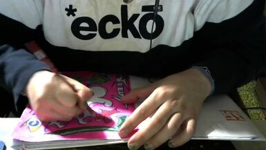 sfw safe for work owned property slave drawing art coloring singing relaxing - 1 image