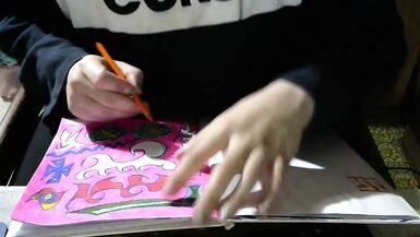 sfw safe for work owned property slave drawing art coloring singing relaxing - 15 image