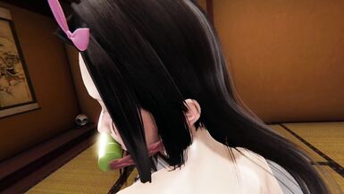 Demon Slayer FUTA Kanae Kocho Fucking Nezuko Doggystyle Nonstop Until She Squirts 3D Hentai - 4 image