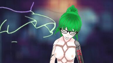 VTuber gets high and tries her new Hush - 14 image