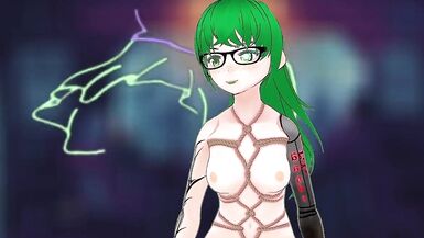 VTuber gets high and tries her new Hush - 4 image