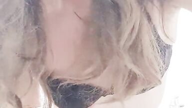 British sissy slut Lana Lang riding, sucking and cumming - 2 image