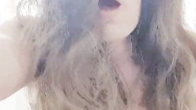 British sissy slut Lana Lang riding, sucking and cumming