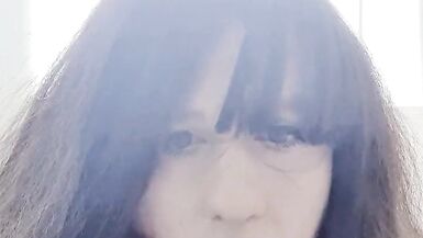 British sissy slut Lana Lang riding, sucking and cumming - 9 image