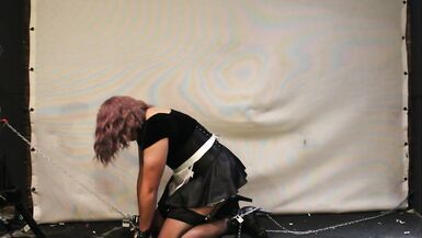 Sissy Maid Self Bondage - 11 image