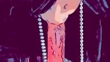 Cuming Watching Me Cum...in Sheer Black Silk N Stilettos - 14 image