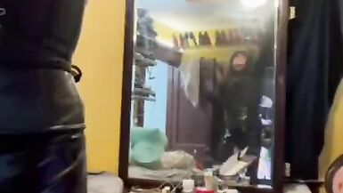 Cuming Watching Me Cum...in Sheer Black Silk N Stilettos - 2 image