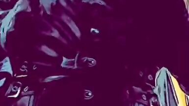 Cuming Watching Me Cum...in Sheer Black Silk N Stilettos - 8 image