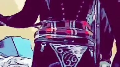 Undressed plaid school girl ... w Dee Angels...! - 2 image