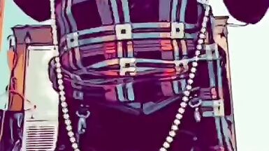 Undressed plaid school girl ... w Dee Angels...! - 5 image