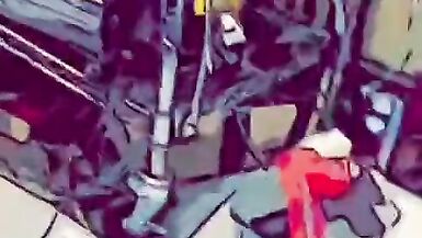 Undressed plaid school girl ... w Dee Angels...! - 7 image