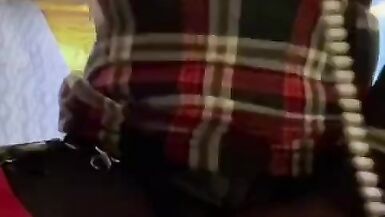 Undressed plaid school girl ... w Dee Angels...! - 9 image