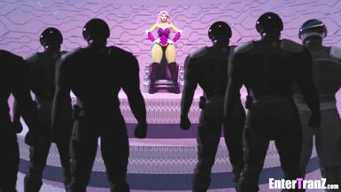 Futa Alien Queen fucks BBC Earthling for the first time.