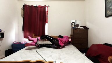 Sissy Maid Self Bondage Fiddle - 10 image