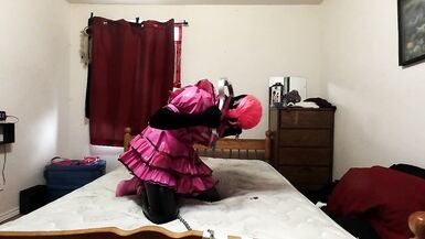 Sissy Maid Self Bondage Fiddle - 2 image