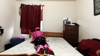 Sissy Maid Self Bondage Fiddle - 5 image