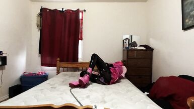 Sissy Maid Self Bondage Fiddle - 9 image