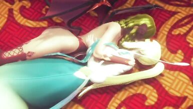 futa demon fucks goddes - 2 image