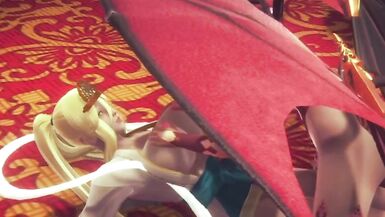 futa demon fucks goddes - 5 image