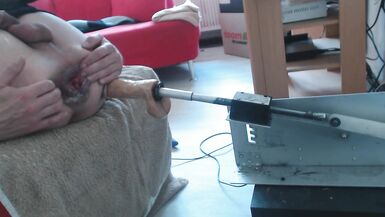 Davine getting fucked by maschine and uses cock as a clit. - 10 image