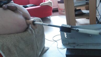 Davine getting fucked by maschine and uses cock as a clit. - 5 image