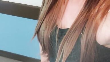 Sissy slut Bess walks outside her condo bottomless and nearly gets caught - 11 image