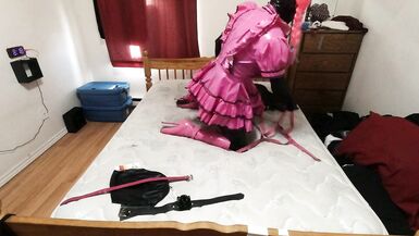 Sissy Maids Self Bondage Sensory Deprived - 2 image