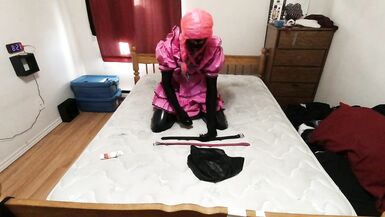 Sissy Maids Self Bondage Sensory Deprived - 3 image
