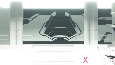 Hot shemale sex cyborg plays with a beautiful blonde in the surgery room - 4 image