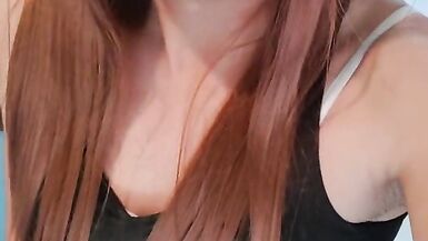 Sissy slut Bess walks outside her condo bottomless to play with herself - 15 image