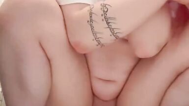 Trans girl rides with her dildo - 9 image